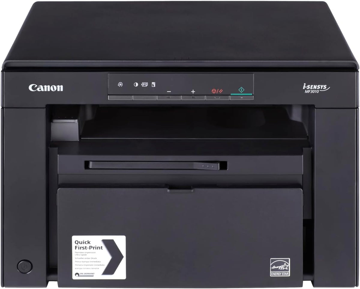 Canon Laserdrucker, Schwarz, i-SENSYS MF3010 A4 S/W-Laser MFP Drucken Kopieren Scannen