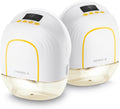 Medela Brustpumpen, Schwarz, Melody InBra Tragbare Doppelmilchpumpe (2x Einzelmilchpumpe), Hands-free, einfaches Pumpen & Aufbewahren