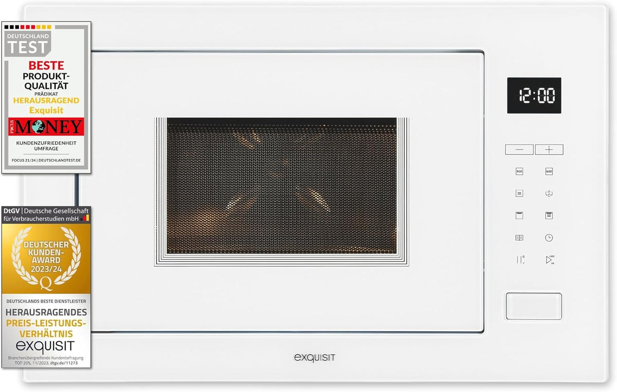 Exquisit Mikrowelle, Weiß, EMW25-G-020 weiss