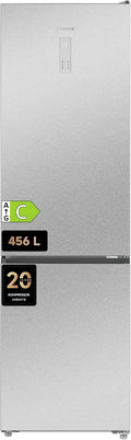 dreame Kühlschrank, 456 L, Silber, Mega Pro mit SpaceBoost Mega-Kapazität, schlankem Design, schneller und gleichmäßiger Kühlung