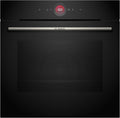 Bosch Backofen, 60 x 60 cm, Schwarz, HBG7221B2, Serie 8 Smarter Einbau-, Made in Germany, Hydrolyse Reinigung, Air Fry