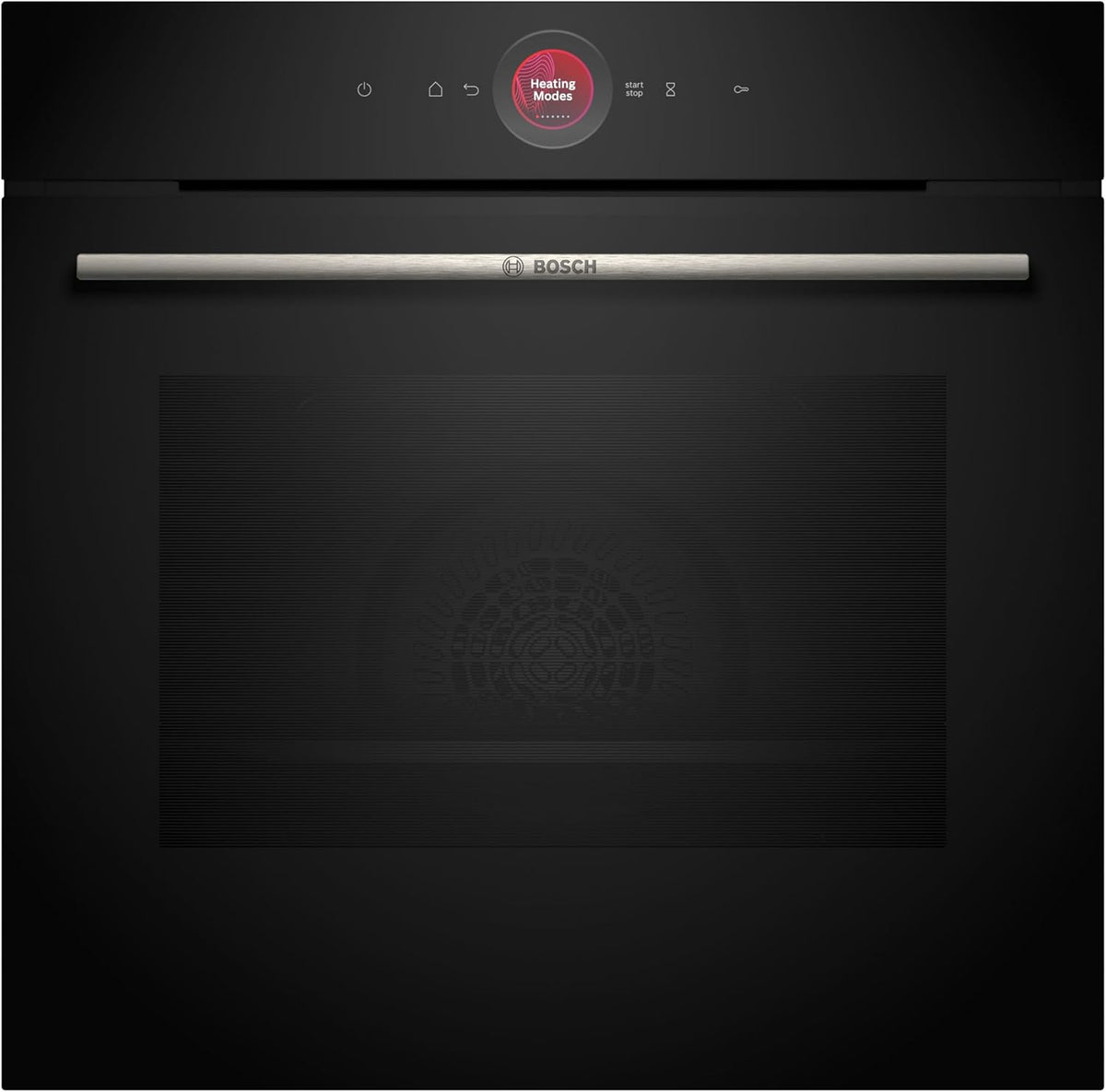 Bosch Backofen, 60 x 60 cm, Schwarz, HBG7221B2, Serie 8 Smarter Einbau-, Made in Germany, Hydrolyse Reinigung, Air Fry