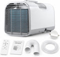 HCAUYNN Mobiles Klimagerät, ca. 45 dB, 1400 W, Weiß, Mobile Klimaanlage 5000BTU/ mit Abluftschlauch