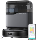 eufy Saugroboter, Schwarz, Saug- und Wischroboter Omni C20, All-in-One
