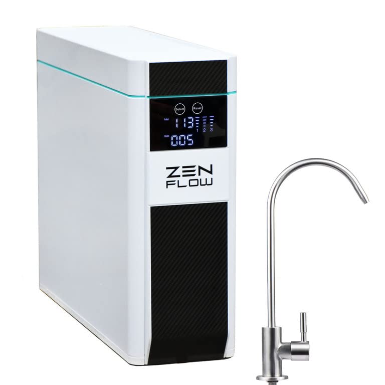 Wasserhaus Filterkannen, Schwarz, Umkehrosmoseanlage ZEN FLOW Direct Flow Wasserfilter