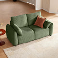 Sofa JINOVIA, 184 cm, Grün, 2 Sitzer Cord Kleine s für Kleine Räume, Modulares Eck, Individuell konfigurierbare Wohnlandschaft