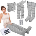 vanenferse Fußmassagegeräte, Schwarz, Lymphdrainage Gerät Beine Bauch Arme Bei Lipödem, 6 Luftkammern Beinmassagegerät Für Die Lymphdrainage