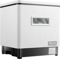 Mermajestic Tischgeschirrspüler, Ungefähr 55 dB (5m/16.4ft Entfernung), 800 W, 12l, PP in Lebensmittelqualität, 201 Edelstahl, Weiß
