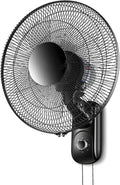 Oszillierender Wandventilatoren, 40,6 cm, Weiß, industrieller elektrischer Ventilator mit Fernbedienung und, Design