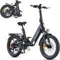 ENGWE Fahrrad, 13,5 Ah, 48 V, Schwarz, L20 3.0 Boost Elektro, Akku, bis zu 135 km, Drehmomentsensor und hydraulische Bremsen