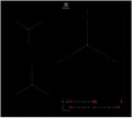 Electrolux Kochfeld, 60 cm, Schwarz, LIT6340CK Induktions, 3 Kochzonen, Hob2Hood-System, PowerBoost-Funktion, unabhängige Schieberegler
