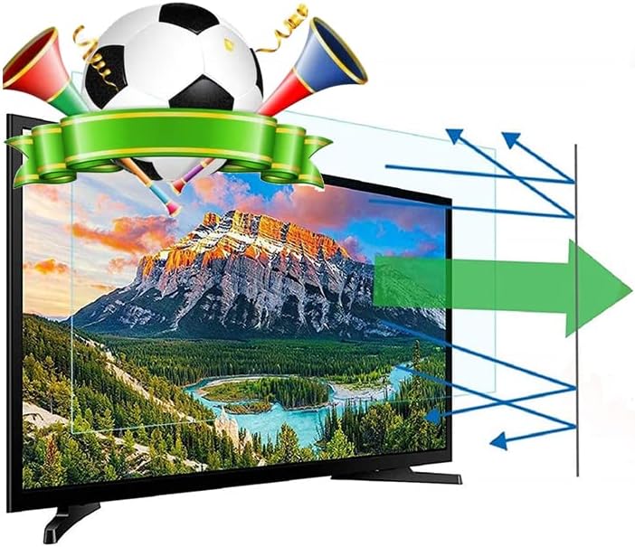 AIZYR Fernseher, Blau, Anti Scratch TV Screen Protector Film 75-85inch Ultra-Clear, Sony, Samsung, Hisense, LG usw