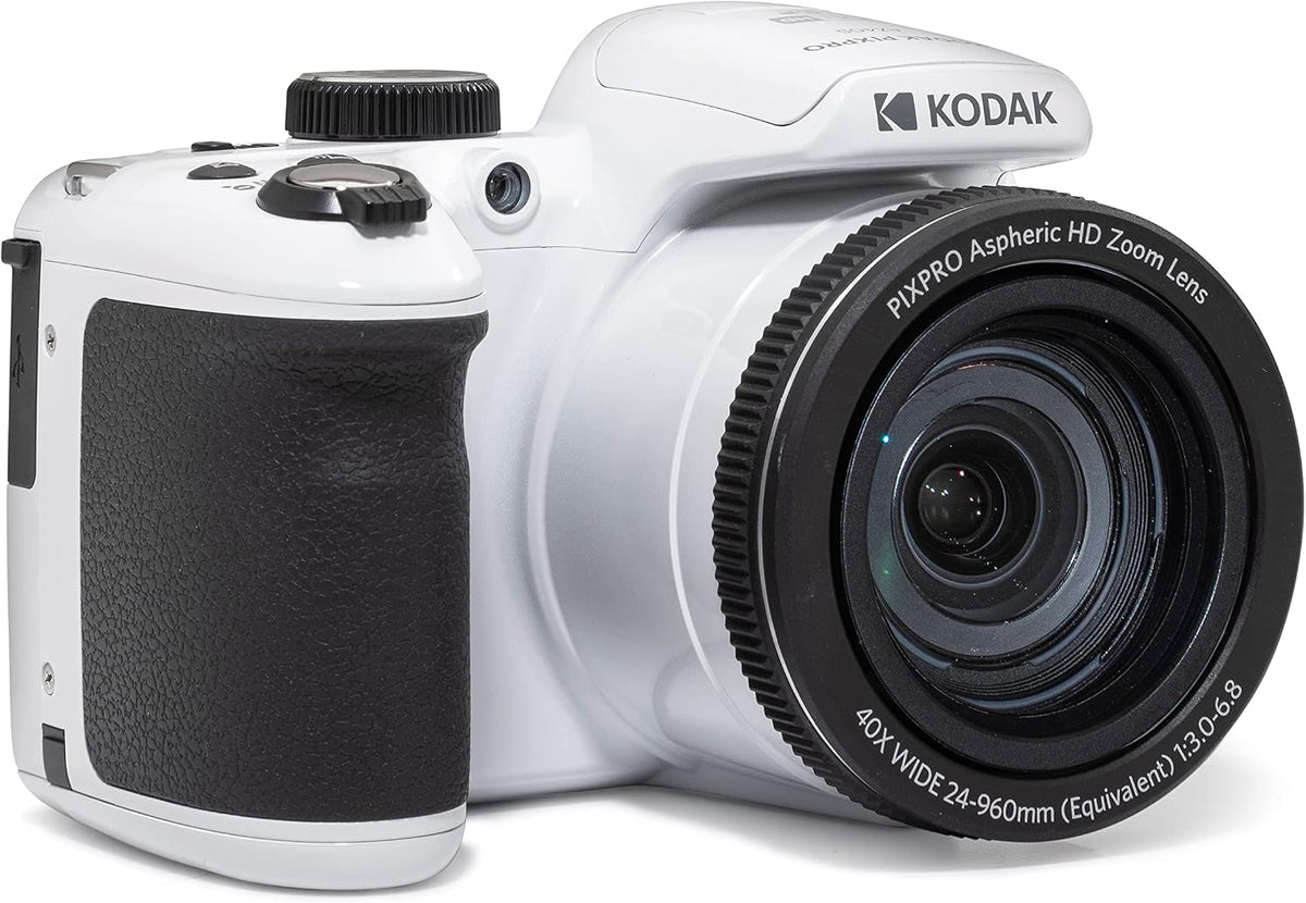 KODAK Kamera, Rot, Pixpro Astro Zoom AZ405 - Digitale Bridge-, 40X Zoom, 24-mm-Weitwinkel, 20 Megapixel, 3-Zoll-LCD