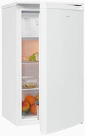 Exquisit Kühlschrank, 40 dB, 81 l, Weiß, mit Gefrierfach, Nutzinhalt, Energieklasse E, kompakte Bauform, 3-Sterne-Gefrierfach
