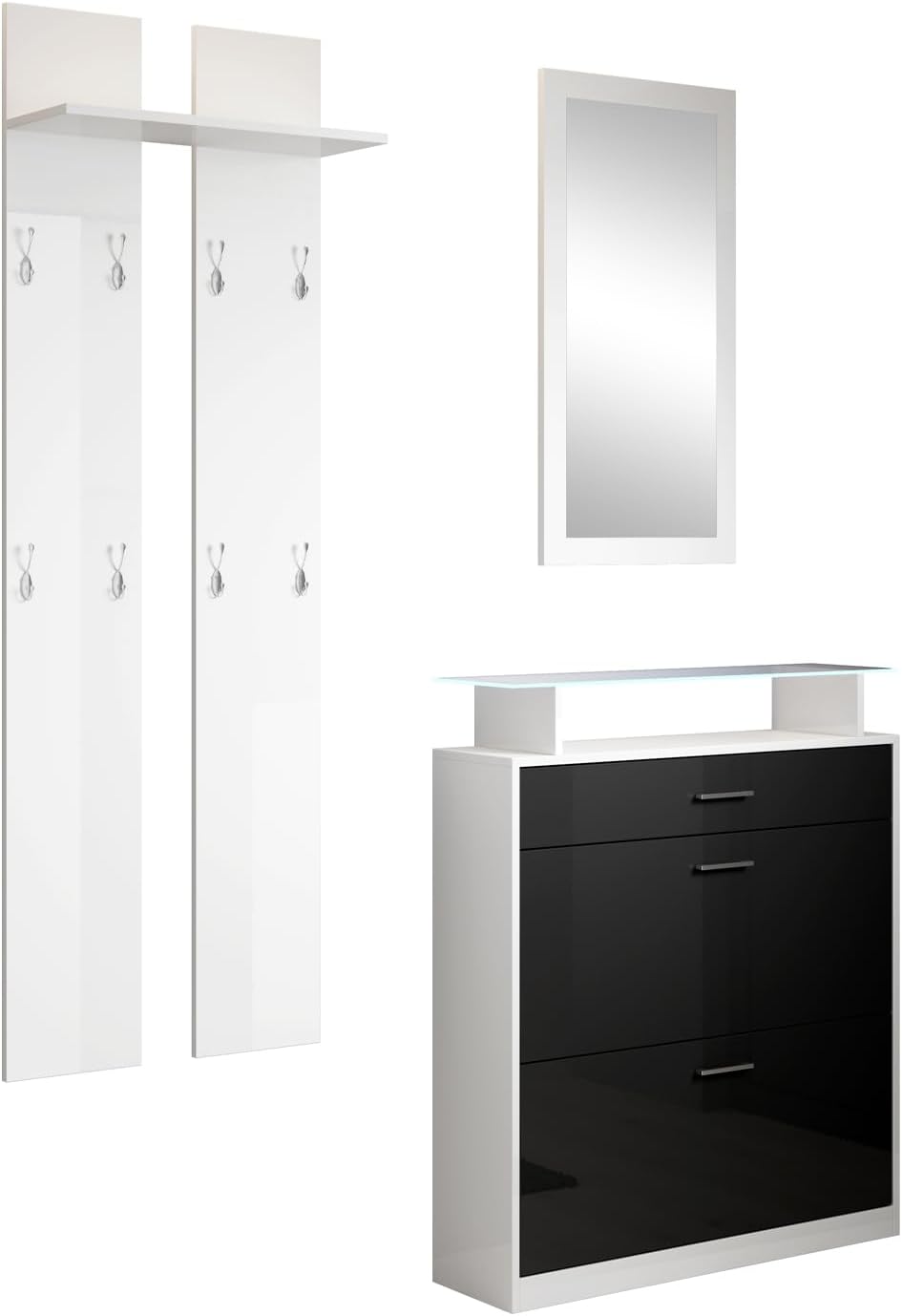 MB Muebles Bonitos Schuhschrank, Mehrfarbig