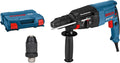 Bosch Professional Bohrhämmer, Blau/Schwarz/Rot, Bohrhammer GBH 2-26 F (Leistung 830 Watt, Wechselfutter SDS-plus