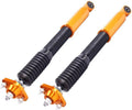 FSOZDBBPL Stoßdämpfer, Orange/Schwarz, Performance-Gewindefahrwerkssatz Für BMW 3er E46 1998-2005