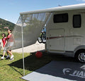 Fiamma Markise, Weiß/Grau, Sun View Side Caravanstore / F35