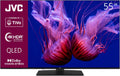 JVC Fernseher, 55 Zoll, Schwarz, Smart TV, QLED Smart TV powered by TiVo (4K UHD, HDR Dolby Vision, Dolby Atmos