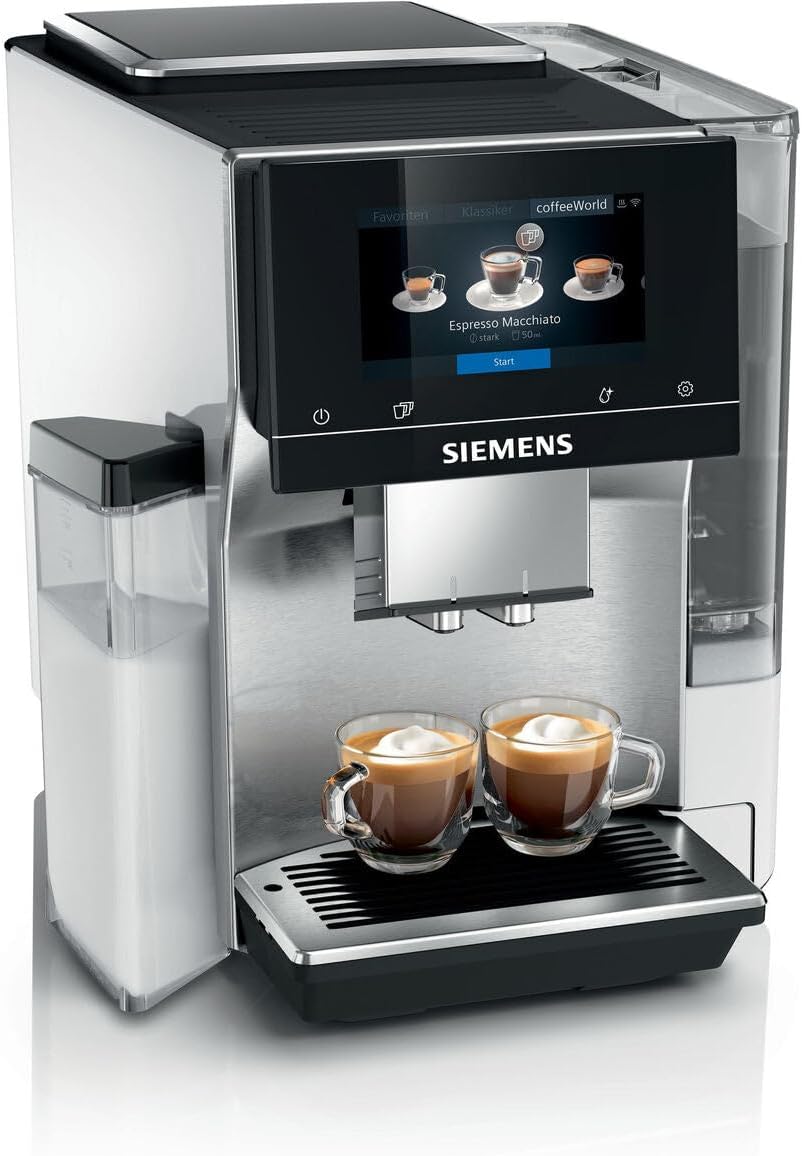 Siemens Kaffeevollautomat, Silber/Schwarz, Espressomühle TQ705R03 - EQ.700 INTEGRAL - 20 Rezepte - 6