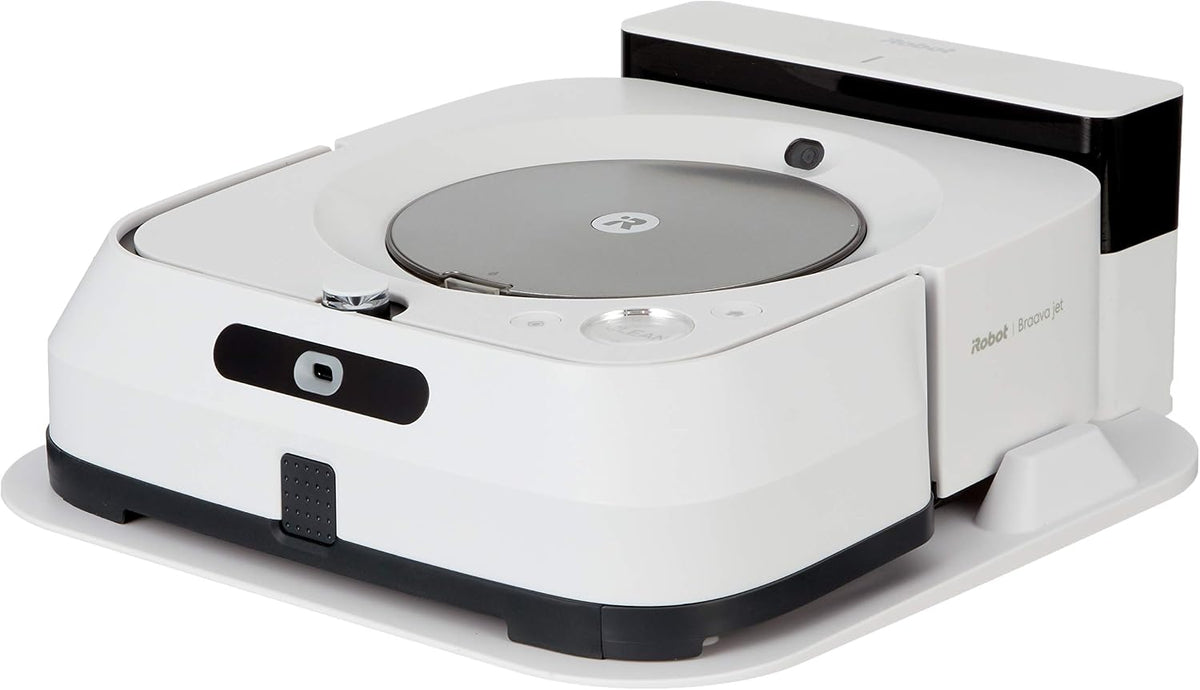 iRobot Saugroboter, Weiß/Grau, M6 Braava Jet Roboter Wischmop