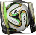 adidas Turnierbälle, Gold/Grün, Matchball Brazuca Finale Rio Fussball Wm 2014, weiß