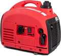 A.M.C. Powerstation, 750 W, 230 V, Rot/Schwarz, AMC Stromerzeuger Inverter, leise, 2-Takt-Motor, bequem und leicht