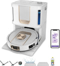 Shark Saugroboter, Weiß/Gold, ThermaCharged, Essenziale PowerDetect Nass- und Trocken-, DirtDetect, FloorDetect