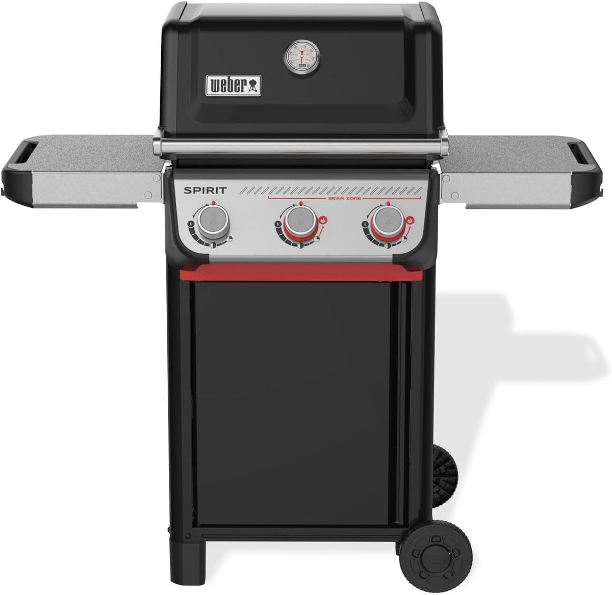 Weber Gasgrill, Schwarz, Spirit E-325 GBS mit Sear Zone, 3-Brenner