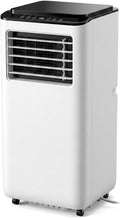 Mobiles Klimagerät, Weiß, Tragbare Klimaanlage 12000 BTU, tragbare Klimageräte mit Fernbedienung, 24-Stunden-Timer