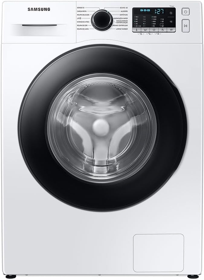 Samsung Waschmaschine, 11Kg, Weiß/Schwarz