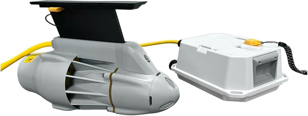 WEIJICUI Paddelzubehör, 240 W, 360 W, Weiß, Kajakmotor, Batterie Elektrische Flosse Stand Up Paddle Board Push
