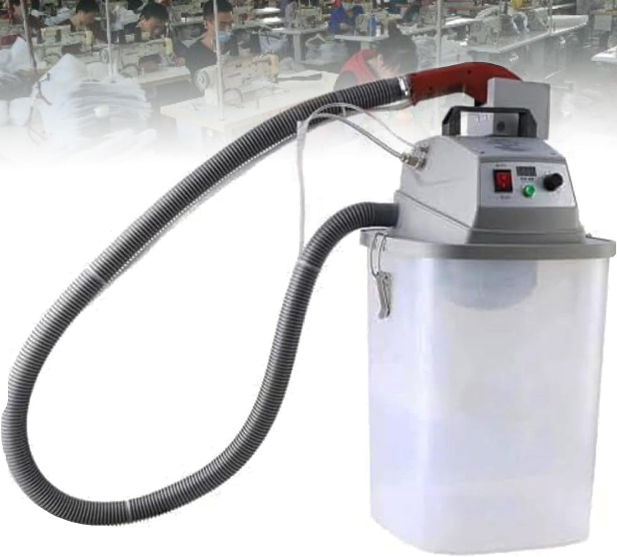 ZenHailure Overlock-Nähmaschinen, ≤65 dB, 450 W, 30 l, Schwarz, Intelligente Stofffadenschneidemaschine Mit Bürstenlosem