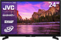 JVC Fernseher, 24 Zoll, Schwarz, Smart TV, LT-24VAHM355 Android TV HD-Ready Camping Smart TV
