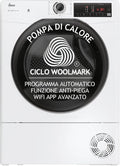 Hoover Wäschetrockner, 85 x 60 x 58,5 cm, 350 W, 9 kg, Weiß, H-DRY 350, Wärmepumpe, freistehend, (HxBxT), Klasse D
