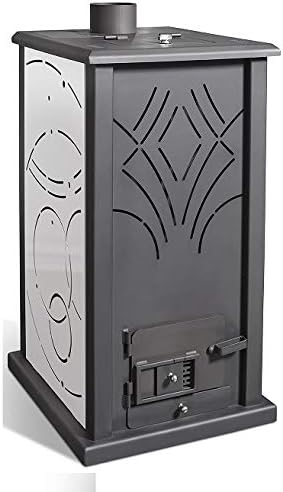 FLAM ENERGIE Kaminofen, 13 kW, 18 kg, Weiß, Pelletofen, Ohne Strom, Ohne Elektro, Autonom, Leistungsstark, Leise