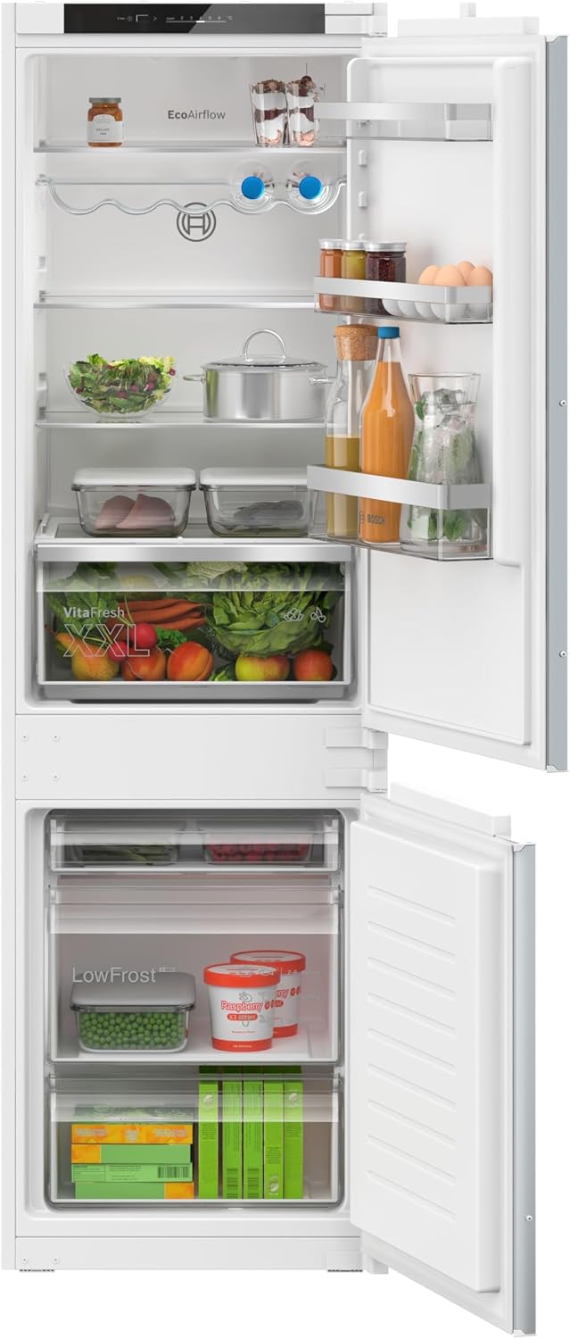 NEFF KI5861SE0, N 30, FreshSafe, Kühl-Gefrierkombination 177,2x54,1 cm, Nutzinhalt gesamt: 265; 39 dB, Schleppscharnier, Kühlraum: 182, Gefrierraum