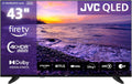 JVC Fernseher, 43 Zoll, Schwarz, Smart TV, LT-43VRQ3555 QLED Fire TV 4K UHD Auflösung Smart TV