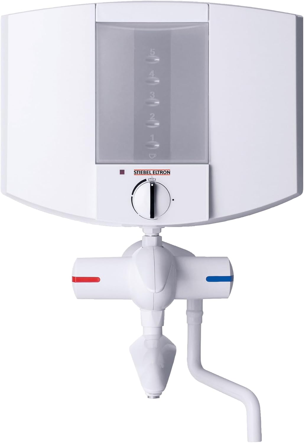 Stiebel Eltron Heißwasserspender, 5 Liter, Weiß, Kochendwassergerät EBK 5 K, Kunststoff, Hebel-Zweigriff-Füll- und Ablaufarmatur