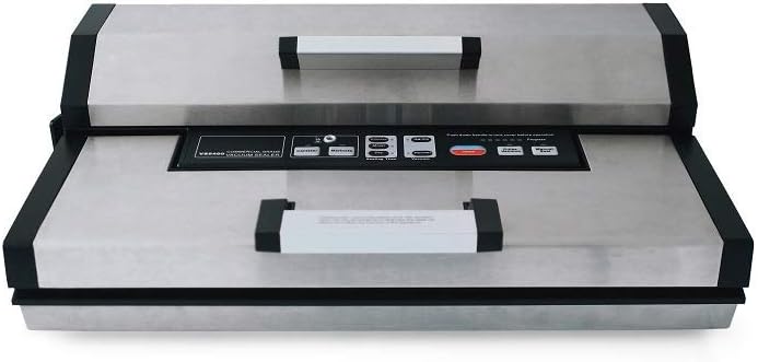maxxo Folienschweißgeräte, 350 W, 40 cm, 25 L, Silber/Schwarz, VM Master Profi Vakuumiergerät /Min Automatik