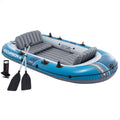 Intex Boote, 315 x 165 x 43 cm, Blau/Grau, Excursion 4 Boots-Set 66324NP (aufgeblasen: )
