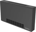 Inverboost Heizkörper, 145 mm, 3 kW, Schwarz, Wärmepumpen -Konvektor, ultradünn, Wärmetauscher, Ventilator, steuerbar per App