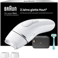 Braun Systeme, Braun/Silber, IPL Geräte Haarentfernung Silk·expert Pro 5, PL5234, Weiß/Silber, Alternative Laser Haarentfernung für Zuhause