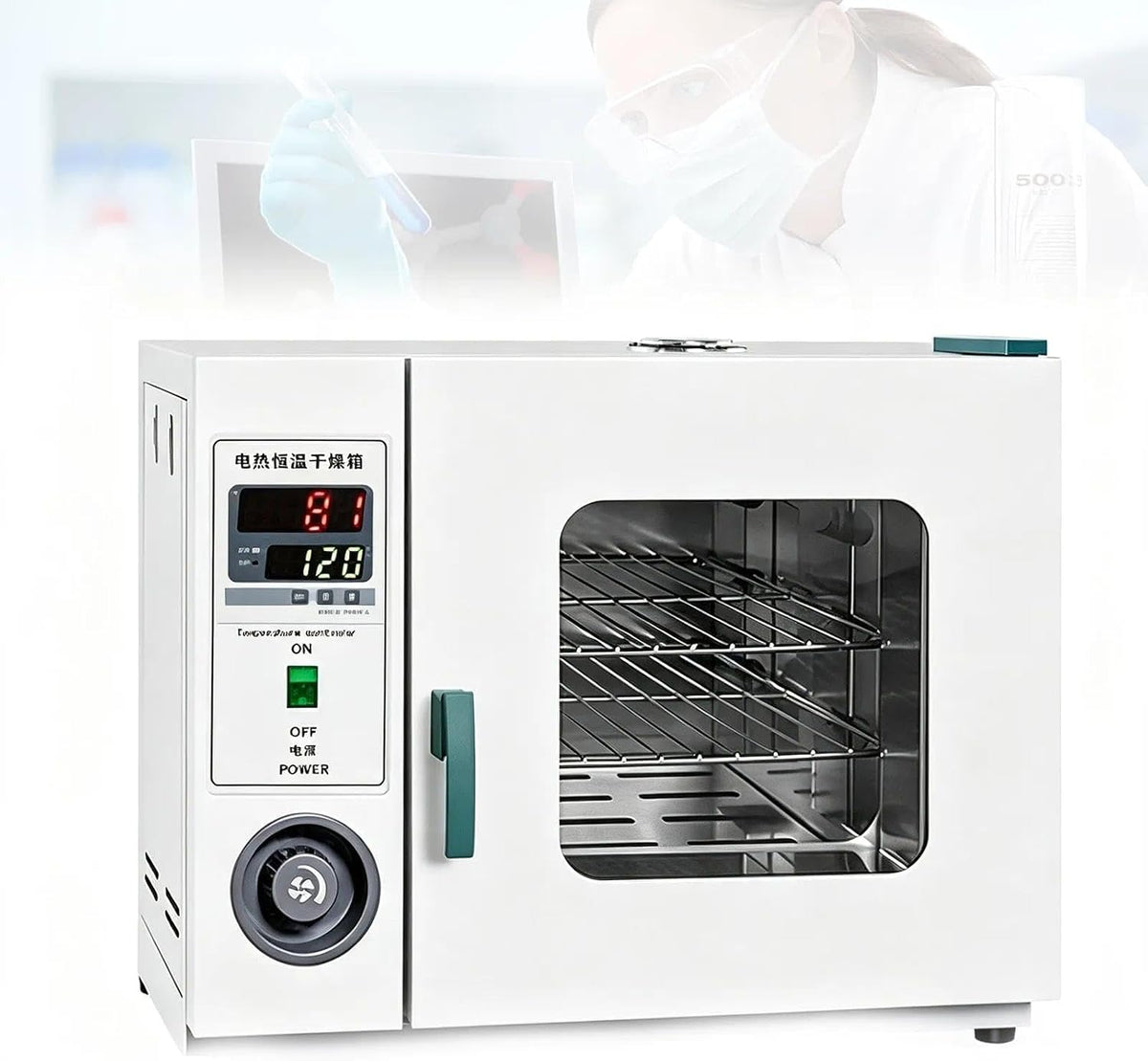 Umluft Wäschetrockner, 16 L, Schwarz, Trockenofen Für Labor Und Industrie, Digital Lab Konstante Temperatur Schnell Trocknungs Broiler
