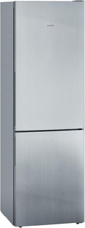 Siemens Kühl-Gefrierkombination, Silber, iQ500 KG36EALCA Kühl-Gefrier-Kombination, Edelstahl-Look