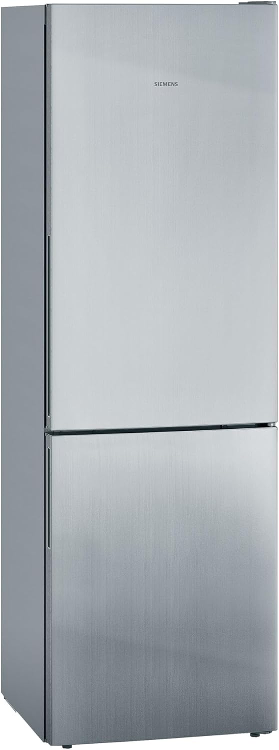 Siemens Kühl-Gefrierkombination, Silber, iQ500 KG36EALCA Kühl-Gefrier-Kombination, Edelstahl-Look