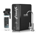 FRIZZLIFE Filtrierung für unter & über der Spüle, Grau, 1000GPD Umkehrosmoseanlage, NSF/ANSI 42&58&372-Standards Untertisch Osmoseanlage