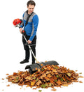 Jerool Schneefräse, 1,7 kW, PA6, Nylon, Schwarz, 52 CC Gasoline-Powered Broom Sweeper, kehrmaschine, Benz
