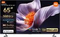 Xiaomi Fernseher, Mehrfarbig, Smart TV, TV S Pro Mini LED 65, Smart TV, 4K QLED 144Hz Google TV, Dolby Atmos