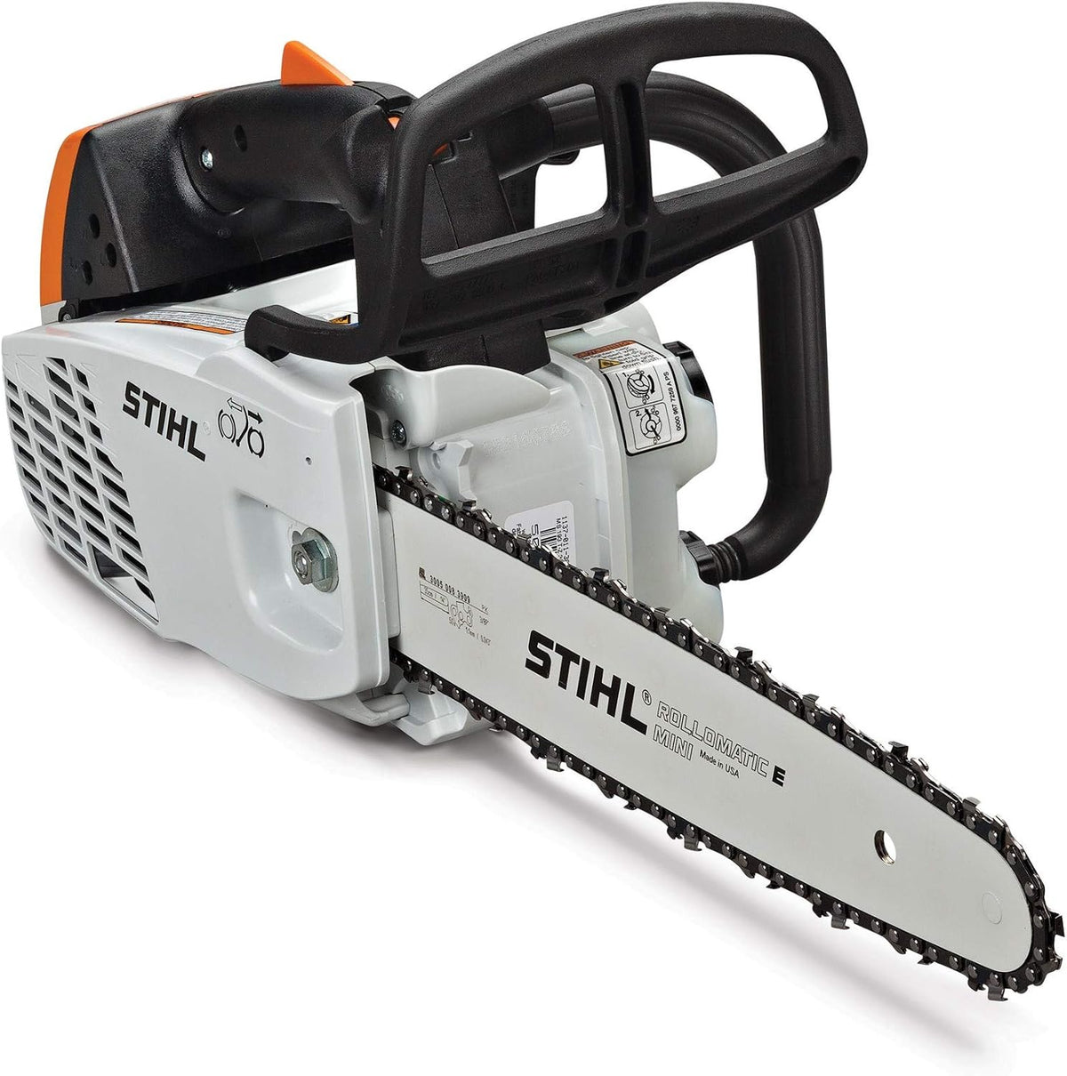 Stihl Kettensäge, 30 cm, schwarz/orange/weiß, Motosega MS 194 T - Spranga - Passo 3/8 PM